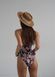 Classic one-piece swimsuit print, Print, S