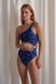 Swimsuit with a cutout on one shoulder, Blue, XS