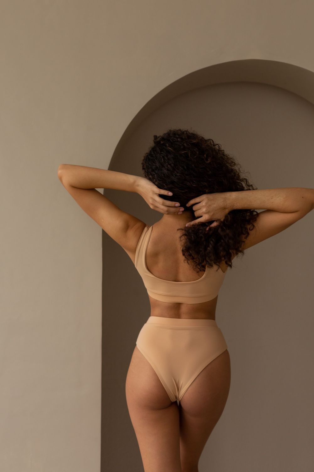 , Beige, S